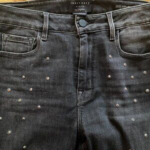 Sanctuary social ankle skinny high rise in charcoal